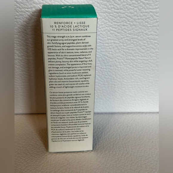🆕 DRUNK ELEPHANT Protini™ Powerpeptide Resurfacing Serum with Lactic Acid NIB - Picture 3 of 7